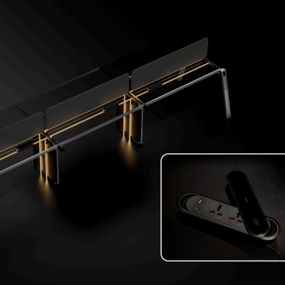 میز کارگروهی لونا -Bench Luna