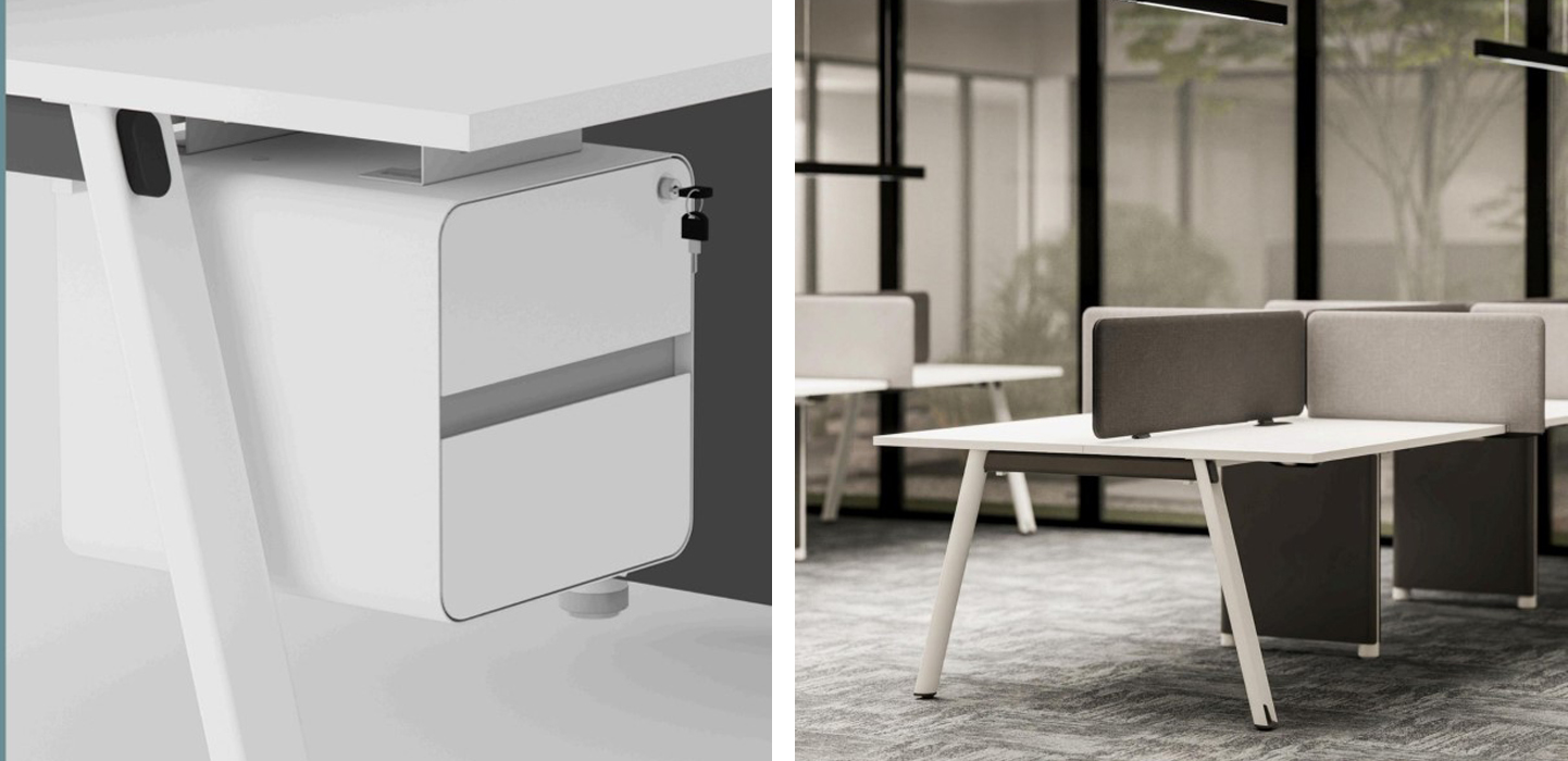 میز کارگروهی لونا - Bench Luna