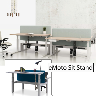 میز با قابلیت تنظیم ارتفاع ای مو تو - Emoto height adjustable table 