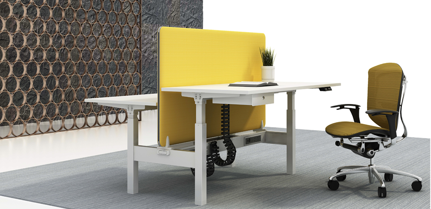 میز با قابلیت تنظیم ارتفاع ای مو تو - Emoto height adjustable table 